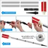 5 Pcs Solar Pathway Lights Solar Driveway Markers Driveway Lights Landscape Driveway Reflectors for Snow Road Outdoor Yard 4