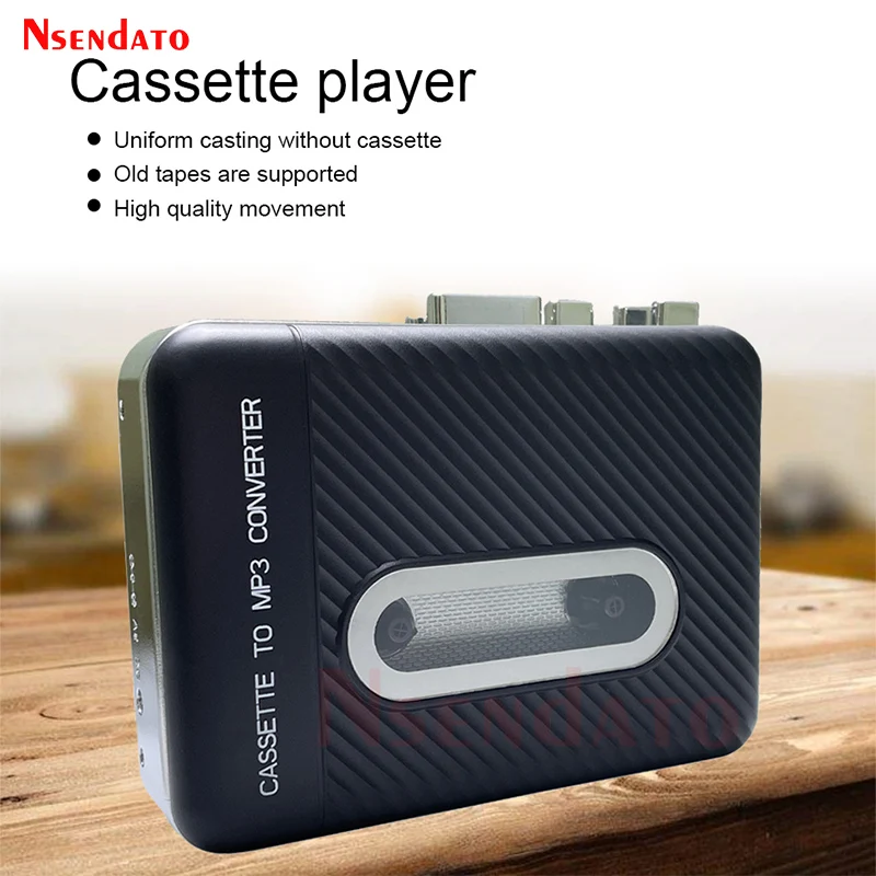 Portátil Usb Cassette Tape Player Standalone Audio Gravador de Música Mp3 Converter Salvar Mp3 em Usb Flash Drive - Image 5