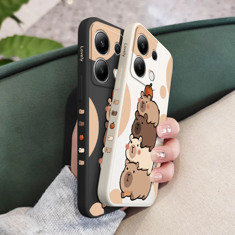 Stacked Bear Liquid Silicone Phone Case