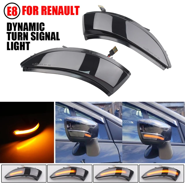 Specchietto Retrovisore Auto Con LED - 15cm, Luci Di Direzione, Indicatori, Illuminazione Notturna - Foto 6