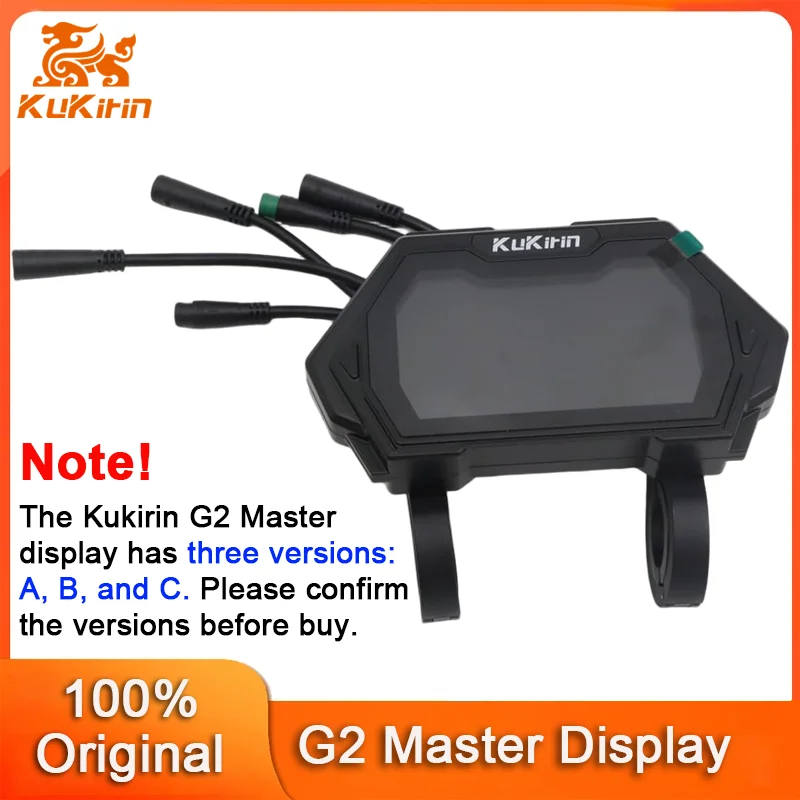 Original Display Dashboard Version For Kukirin G2 Master Electric Scooter A and B and C Version LCD Display Digital Meter Parts