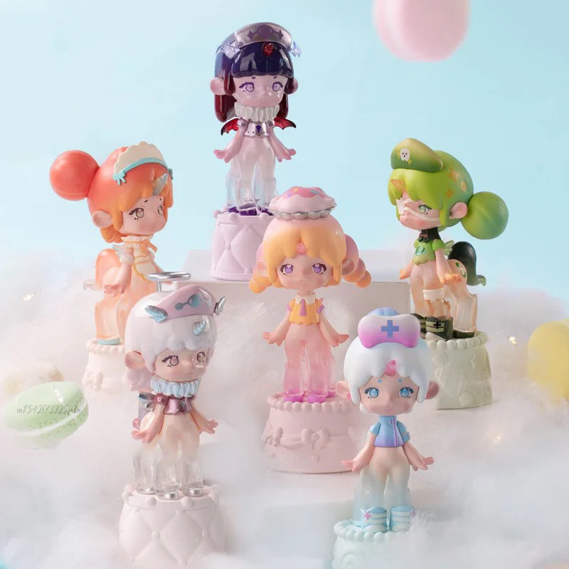 Penny Box Eucalyptus Coating Half Sugar Recition Blind Box Surprise Box Original Action Figure Cartoon Model Gift Toy Collection