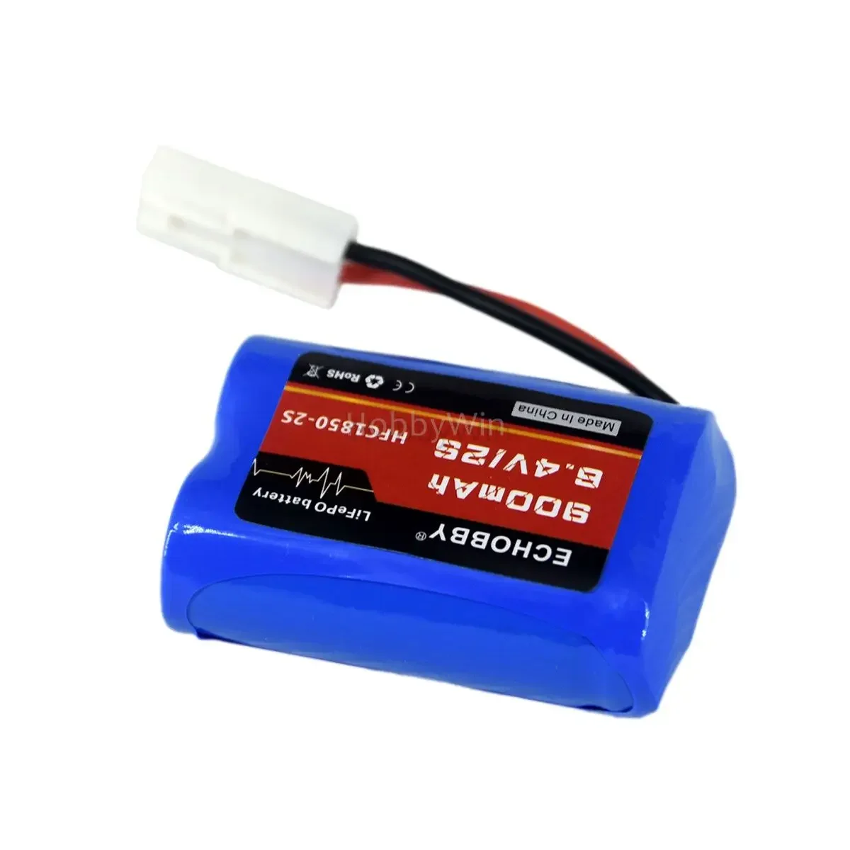 

6,4 V 2S 900mAh HFC18500 аккумулятор LiFePO EL2P нормальный штекер для радиоуправляемого автомобиля грузовика лодки