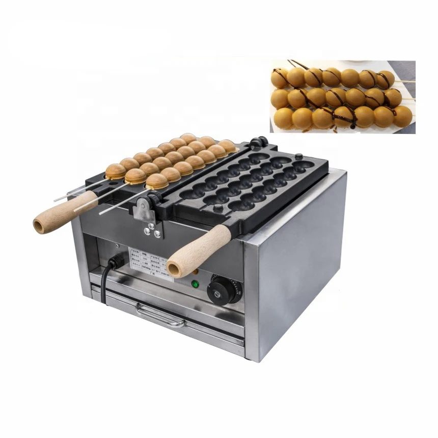 Canada Bubble Electric Takoyaki Machine Balls Waffle Ball Taiyaki Baking Pan Ball Waffle Maker Spiedino Waffle Maker