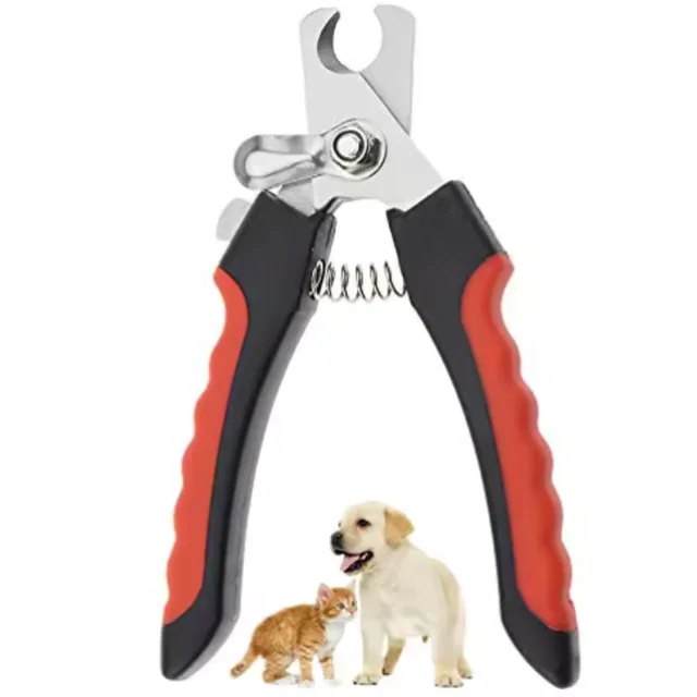 Professional Pet Nail Clippers for Dogs Cats with Safety Guard Stainless Steel Scissors Nail Pliers for Pet Claw Care Grooming 3