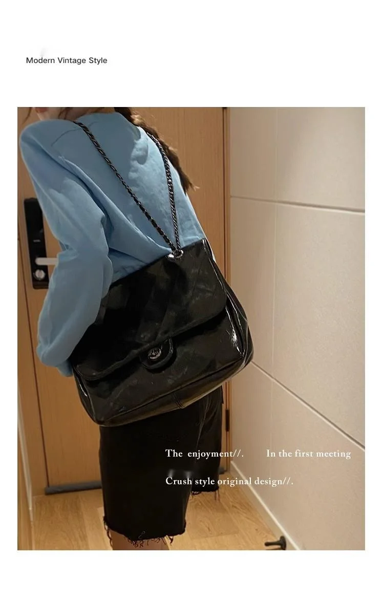 Women's Single Shoulder Bag Large Capacity Handbag Crossbody Bag_voghion.com