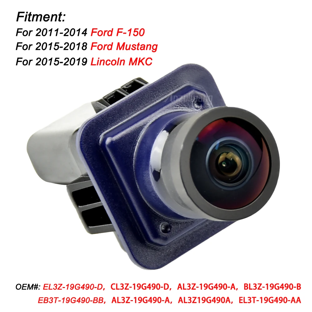 

Камера заднего вида для Ford F150 2011-2014 Ford Mustang 2015-2020 Lincoln MKC 2015-2019