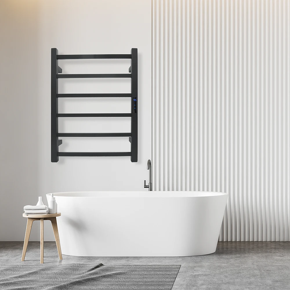 Electric Heated Towel Rail Towel Warmer Electric Towel Rack Stainless Steel Temperature Control