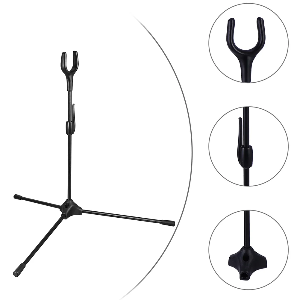 

Bow Stand Rack Foldable Tripod Holder Bracket Recurve Fiber Display Compound Violin