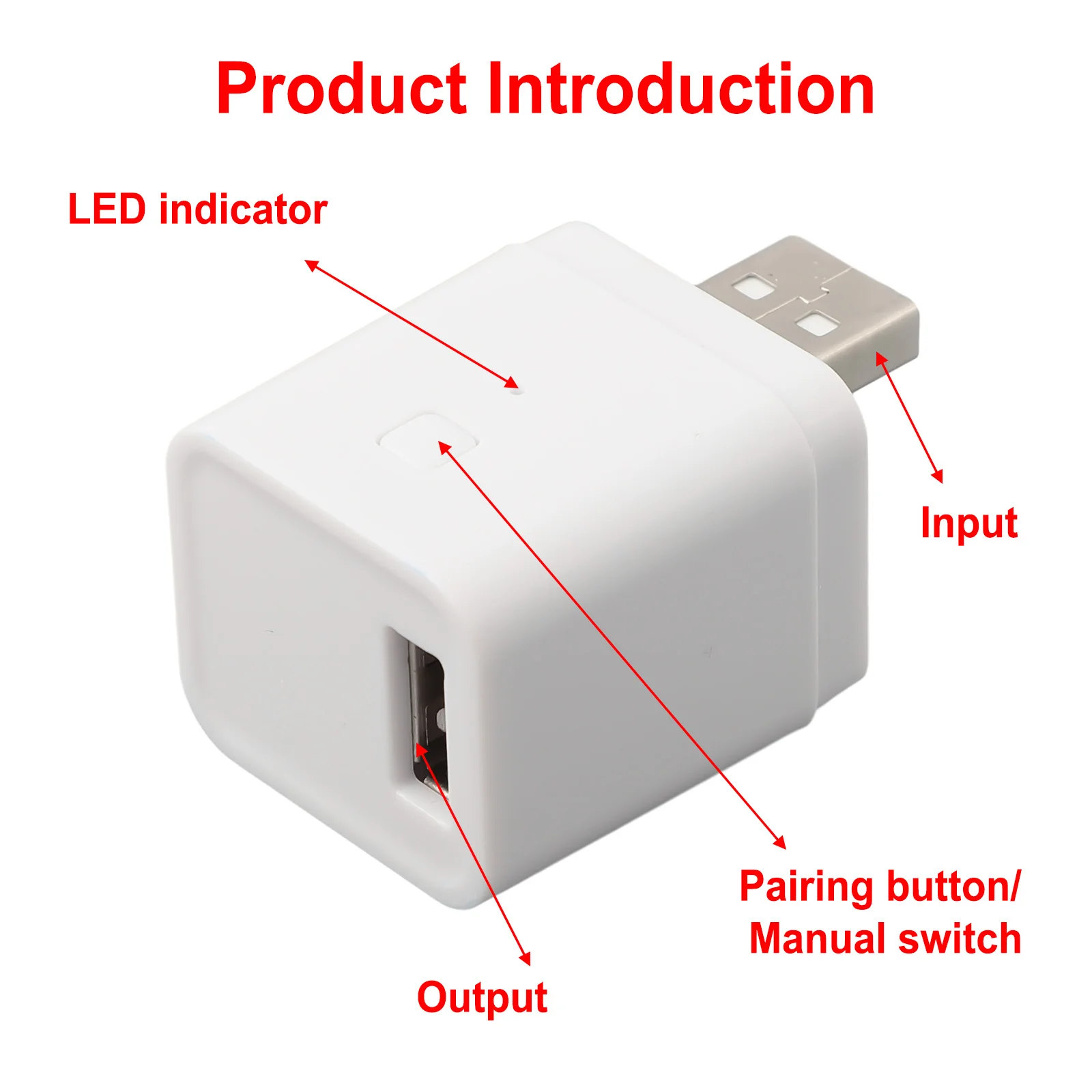 

Seamless Integration with Voice Assistants WiFi Control Reliable Performance For Smart USB Adaptor Switch for Tuya