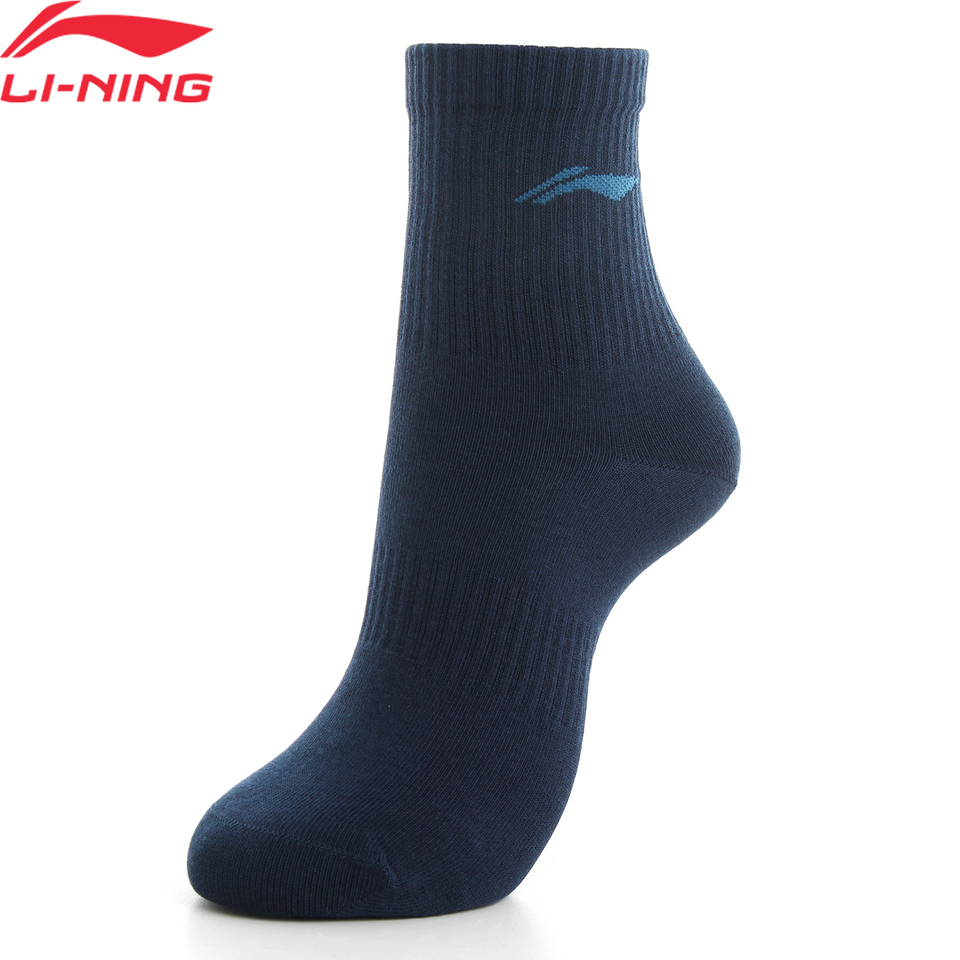 Li-Ning Men Women Sports Style Socks AT._BACTERIA 22-28cm LiNing Unisex Comfortable Breathable Sock AWSU027