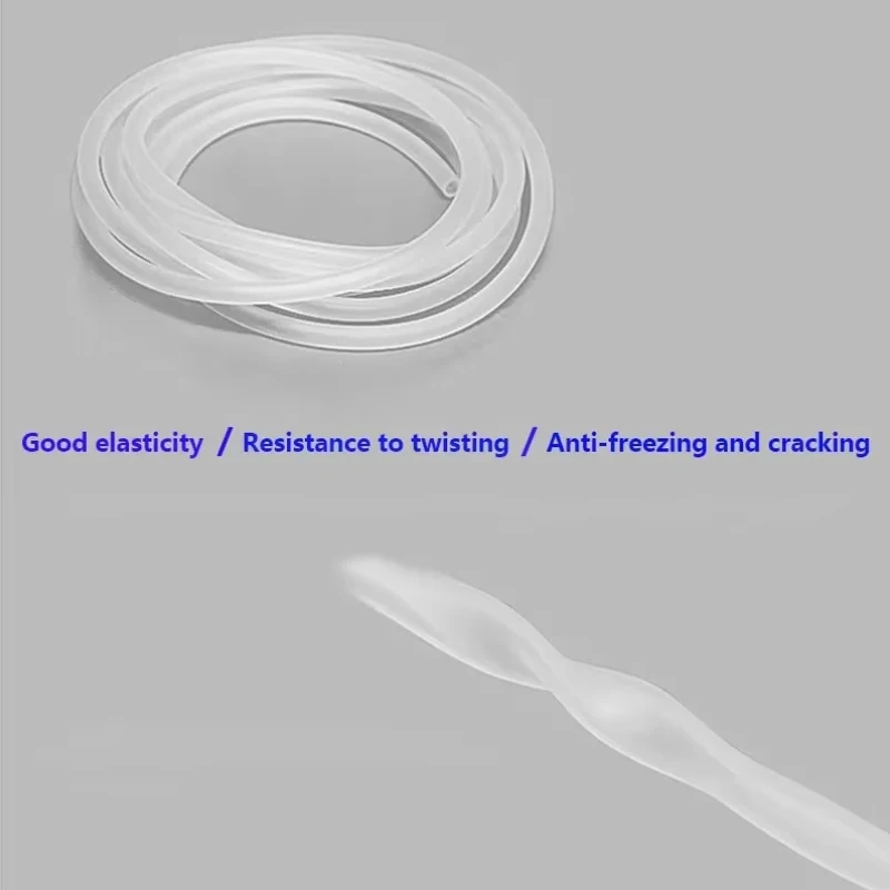 Aquarium CO2 Tube Pipe Oxygen Hose for Fish Tank Plant CO2 Generator Regulator Reactor System Kit Set Accessories PU 4*6mm 5