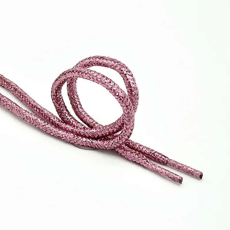 Vibrant 24-Color Metallic Shoelaces