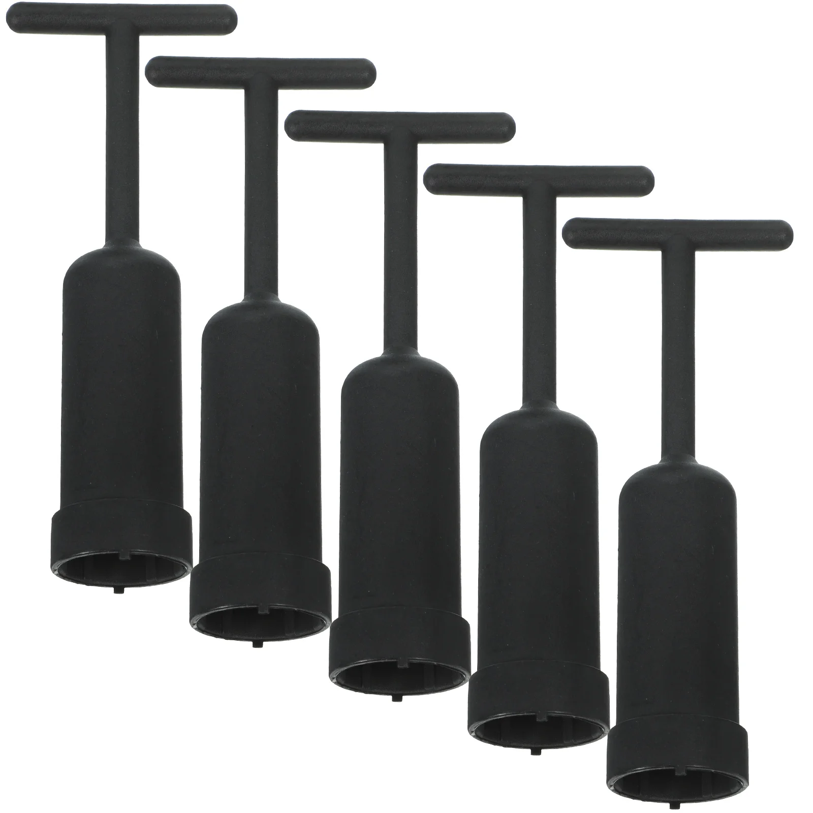 

5 Pcs Plastic Wrench Bulb Holder Threaded Lampshade Removal Tool Replacement Ring Light for Collar Base