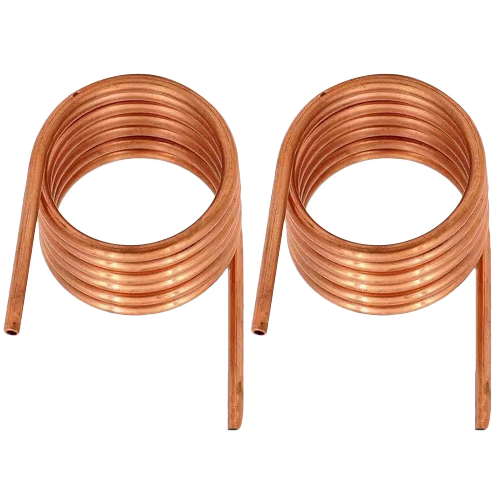 

2pcs Copper Tubing Refrigeration Soft Coil Copper Tube Air Conditioner Copper Pipe