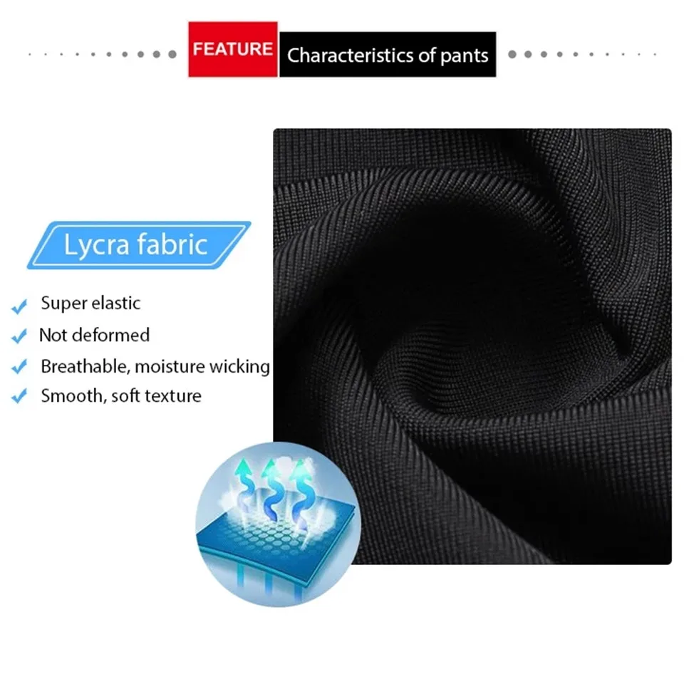 Team Cycling Shorts Men Bike Shorts Tights MTB Pro Bicycle Wear Summer Breathable Quick-dry 19D GEL Padded