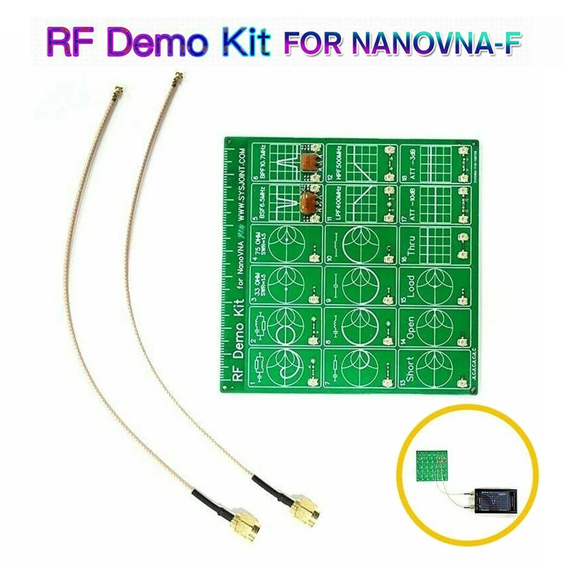 Kit Demo Rf Per Test Nanovna Rf Test Di Rete Vettoriale Filtro/Attenuatore