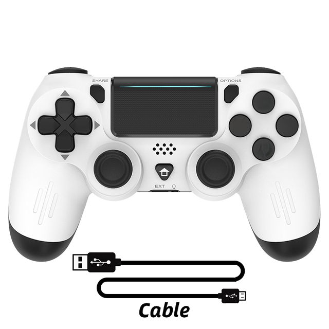 FROG Bluetooth-Compatible Game Controller for PS4/Slim/Pro Wireless Gamepad For PC Dual Vibration Joystick For IOS/Android