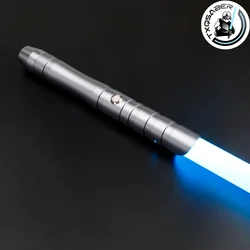 TXQSABER 56cm Mini Child RGB Lightsaber Metal Handle 12 Colors Balaster Lock-up Heavy Dueling Sword Kids Birthday Gifts Toys
