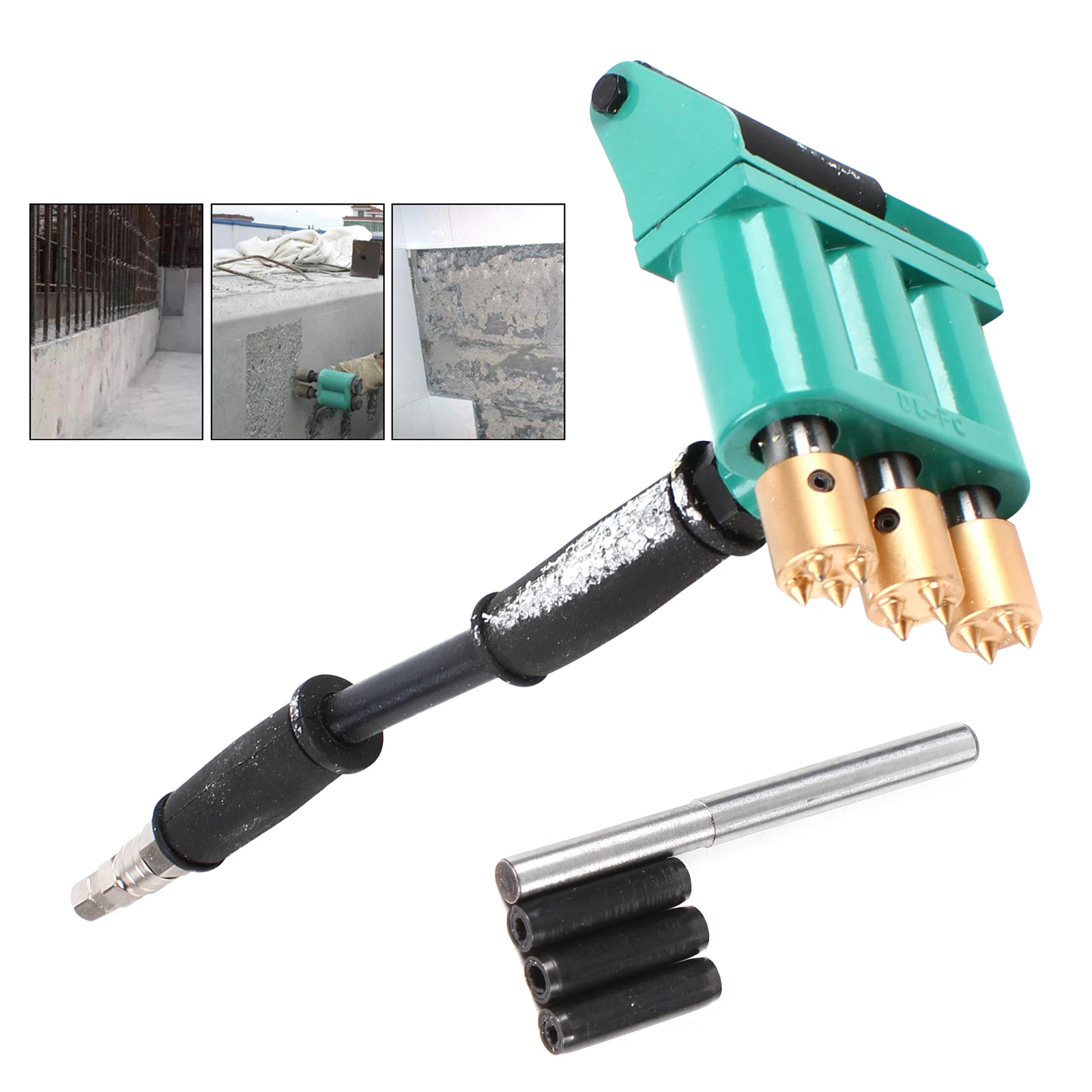 Pneumatic Handheld Chisel Machine Tools fully automatic rebar lashing machine portable handheld recharge construction site bridge rebar strapping machine building tools