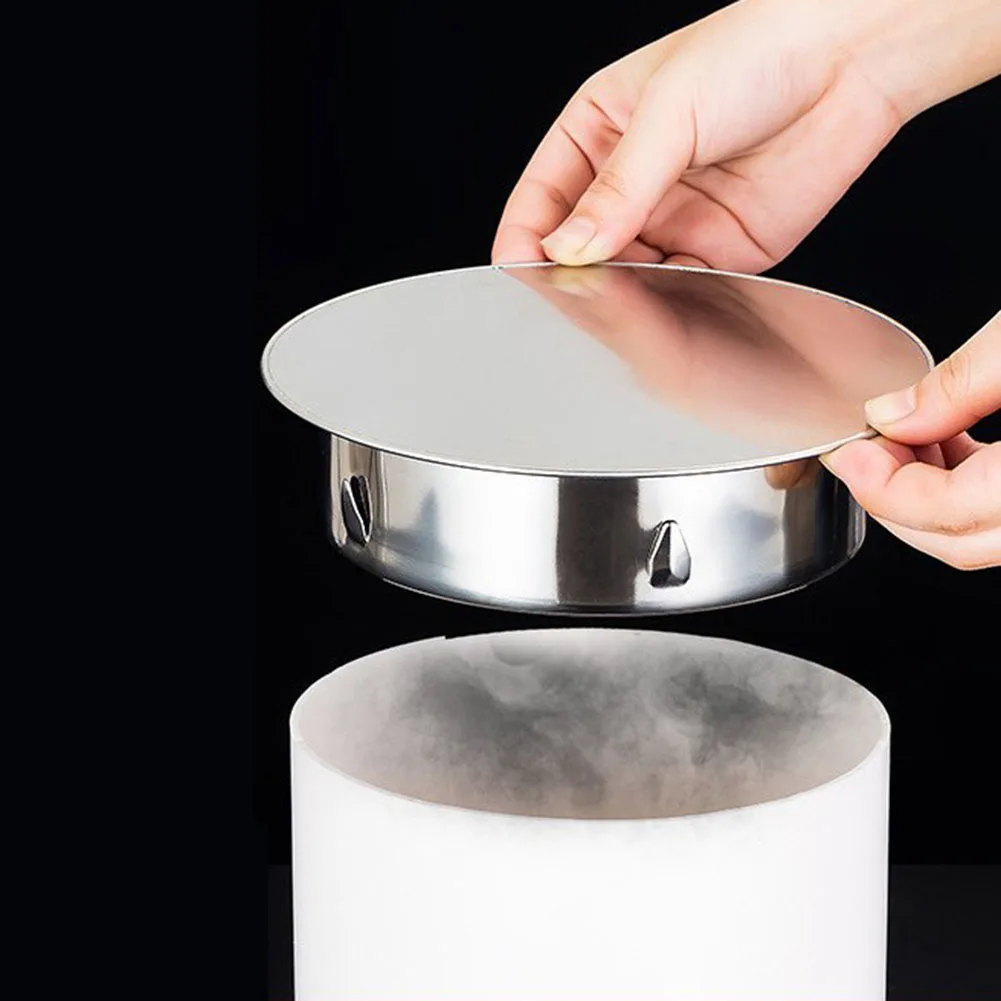 

Durable Stainless Steel Chimney Cover All round Closure Protective Film Suitable for 190 200mm Pipes and Openings