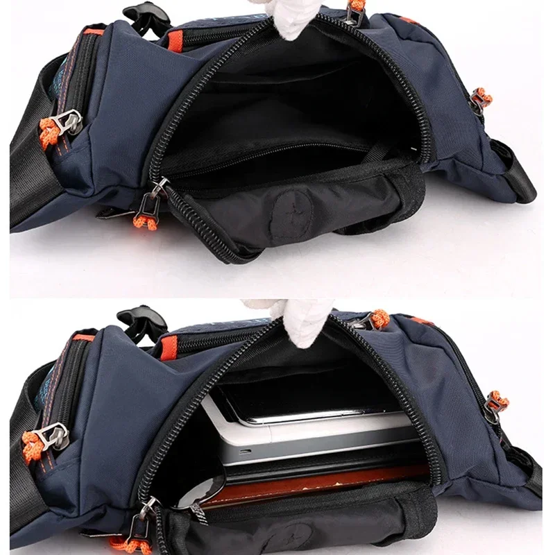 Waterproof Nylon Men Waist Pack Bum Bag