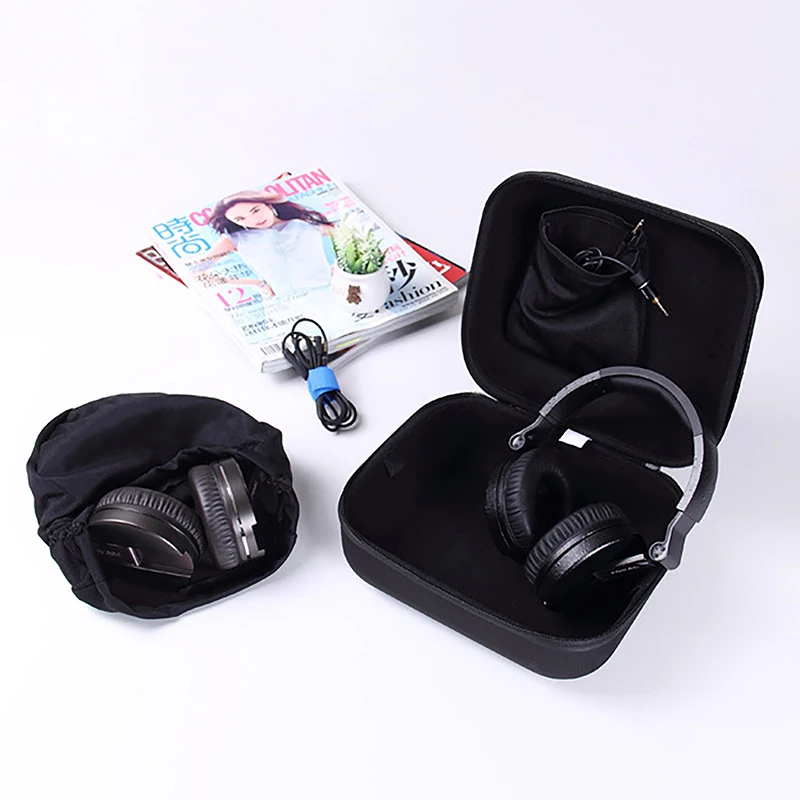 

Big Headphone Bag Universal Headphone Storage Box For EVA Headphone Storage Bag Can Be Used To Store The Camera Portable New