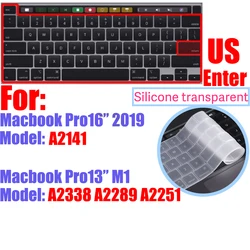 CaseBuy Premium Ultra - Thin Silicone Keyboard Cover (US 13 16 Touchbar)
