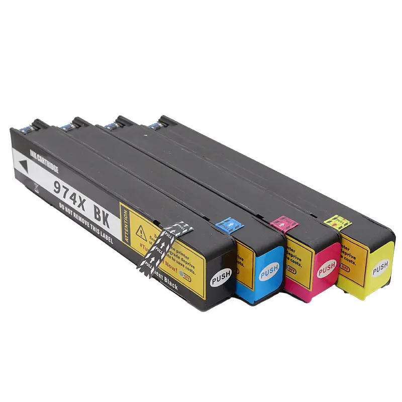 Compatível para hp 974a 974x Cartucho de Tinta 974a 974x Pagewide 352dw 377dw 452dw 477dw 552dw 577dw Impressora