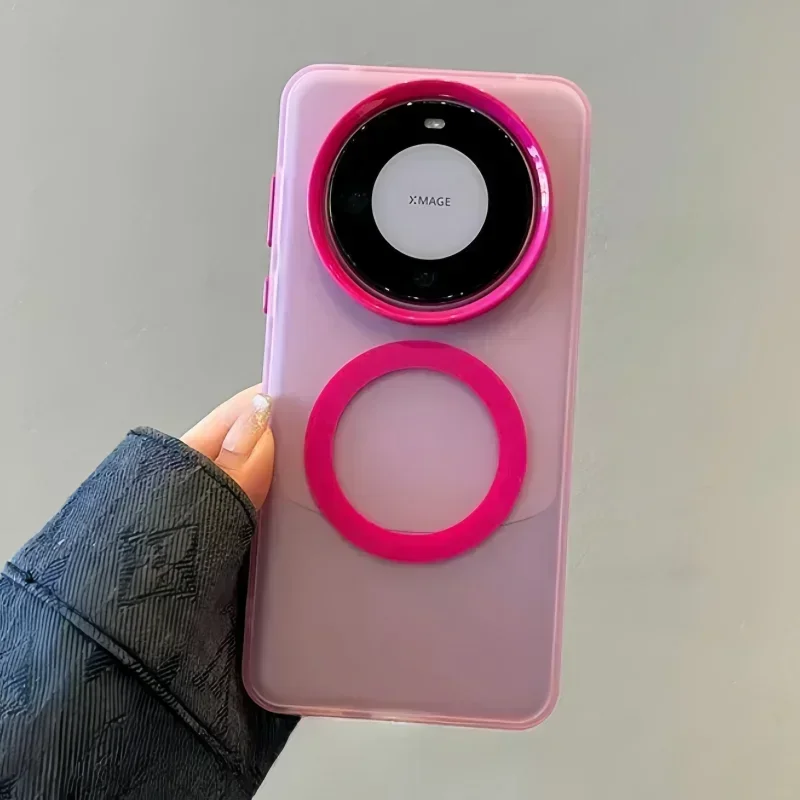 Candy Color Shockproof Magnetic Phone Case with Magsafe