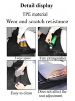 Under-seat Storage Box for G6 XPeng Seat Storage Main and Co-passenger Car Storage Utility Box Accessories 3