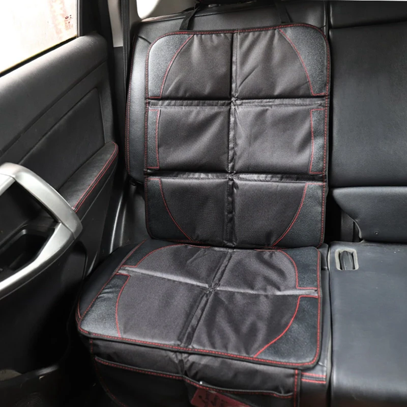 Univerzální dítě bezpečnosti Seat antikluzké proti poškrábání rohož vycpávky vodotěsný auto Seat ochranný obal for-baby kůzle ochrana Seat