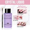 Nail Acrylic Powder and Liquid Monomer Set Acrylic Nail Kit for Nails Extension Acrylic Dipping Powder 3D Flower Carving Tools 6