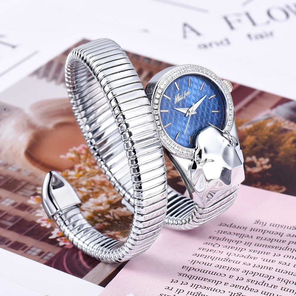 Silver Steel Watch Women Watches Ladies Creative Steel Women's Bangle Watches Female Waterproof Clock Relogio Feminino 2021 XFCS