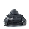 HENG LONG Outdoor Battle 1/16 Scale 7.0 Upgraded Panzer IV F2 RTR RC Tank 3859 W/ 360° Turret TH17399-SMT4 5