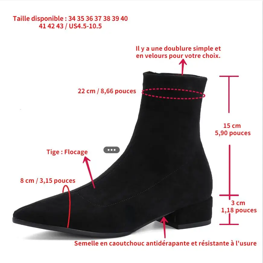 Botte de travail | Imperméable | Semelle antidérapante | Hauteur 8 | Nat's