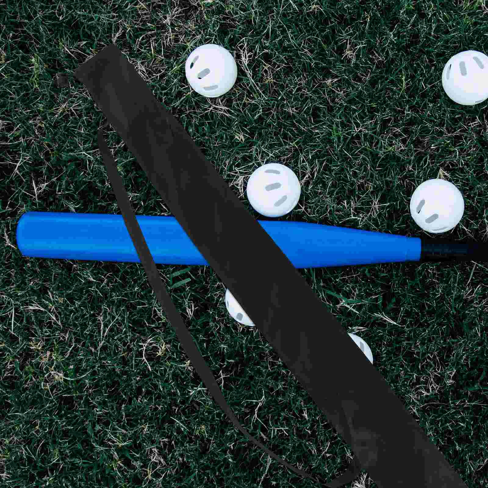 Baseball Bat Storage Bag Wear-resist Cover Aldult Portable Stick Black Organizer Pouch Bats Child
