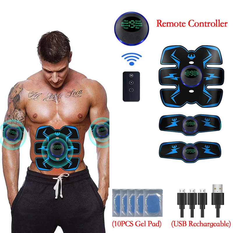 OPTION 2-EMS Appareil électrique sans fil pour la musculation des