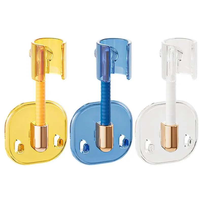 

Shower Head Holder Adjustable Vacuum Suction Holder Handheld Bathroom Shower Rack Rotatable Wall Mounted Holder Bathroom Bracket