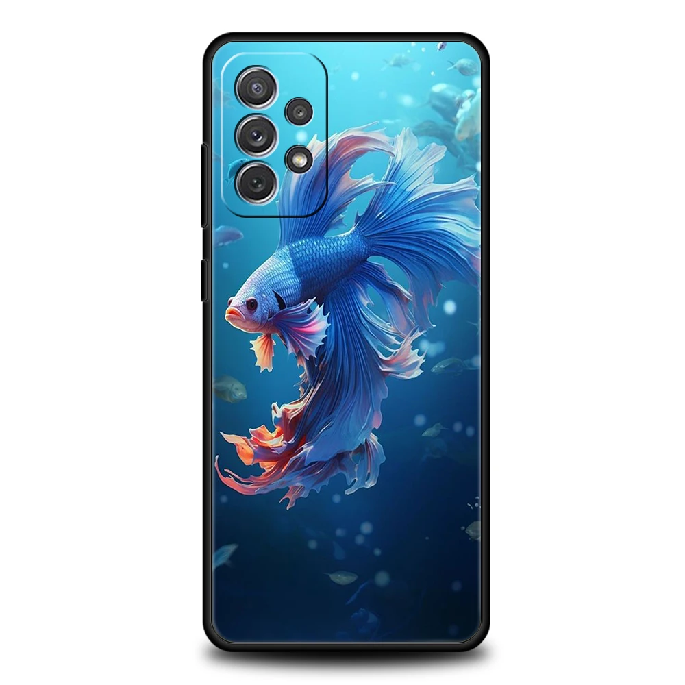 Adorable Fish Design Soft Shell Phone Case