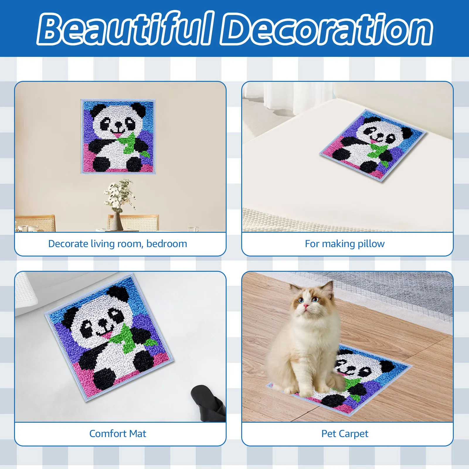 Cartoon Latch Hook Kit 5