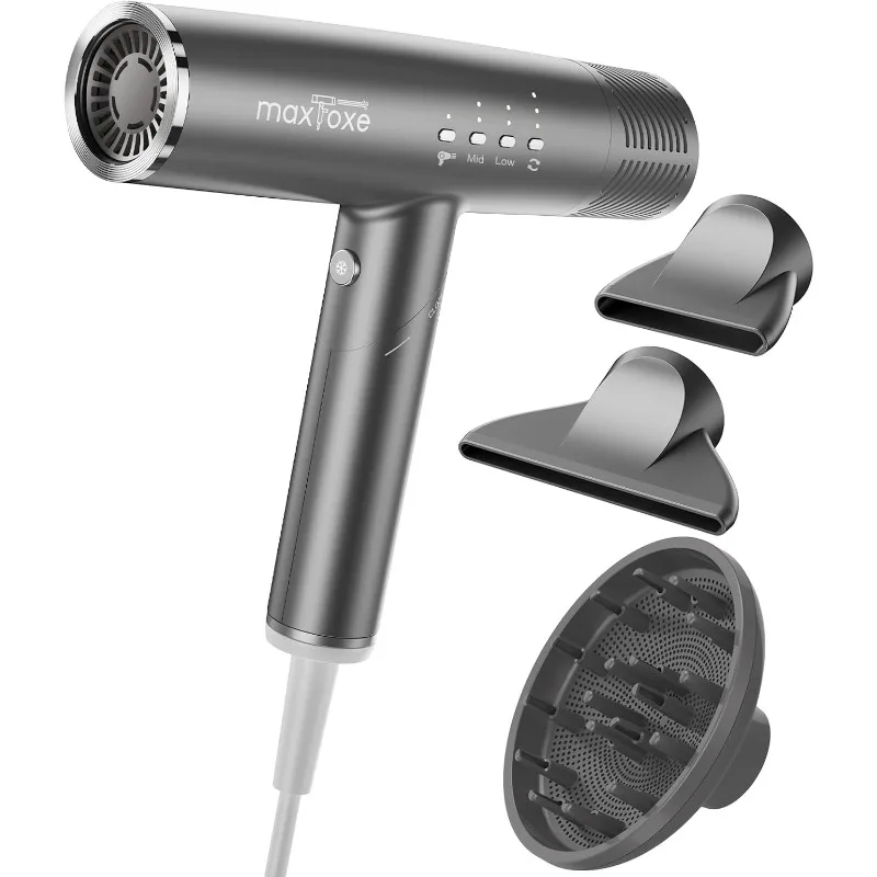 Portable High Speed Ionic Hair Dryer with Diffuser