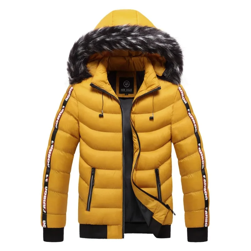 

Men Warm Parkas Down Jackets Hooded Winter Jackets New Fashion Male Winter Coats with Headphones Outdoor Windproof Jackets 5XL