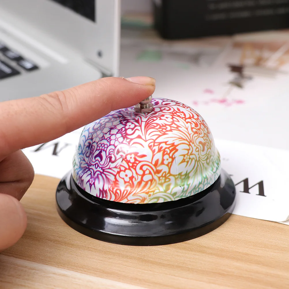

2PCS Call Bells 33 Inch Diameter, Metal Desk Bell Anti- Rust Service Bell Ring Desktop Call Bell for Hotels, Schools,