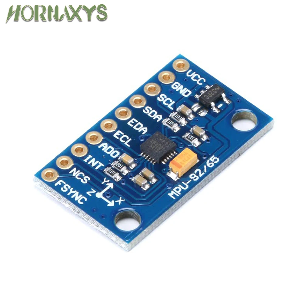 1-10pcs IIC I2C SPI MPU6500 MPU-6500 6-Axis Gyroscope Accelerometer Sensor Module Replace MPU6050 For Arduino With Pins GY-6500 5