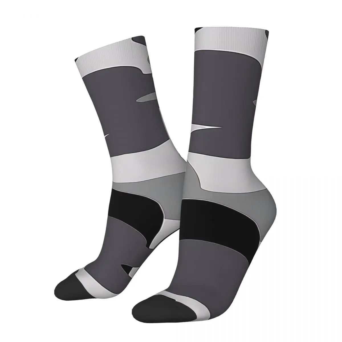 

Забавные сумасшедшие носки для мужчин, серые камуфляжные носки Weiner Dogg в стиле хип-хоп, винтажные с рисунком собаки, с принтом, повседневные носки для мальчиков, подарок