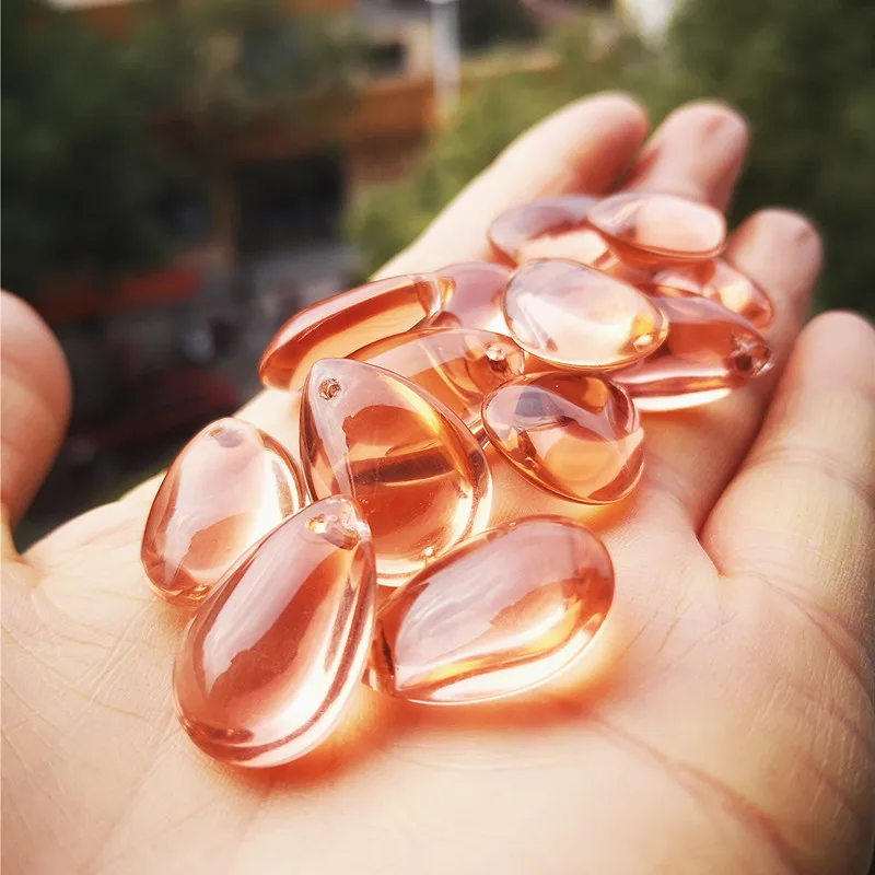22mm K9 Optical Multicolor Glass Stones Chandelier Parts Light Crystal DIY Garden Ornaments Hanging Decor 5PCS/Lot,crystal beads