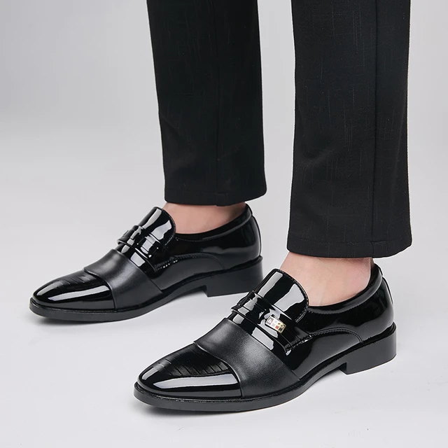 dress shoes mens slip on