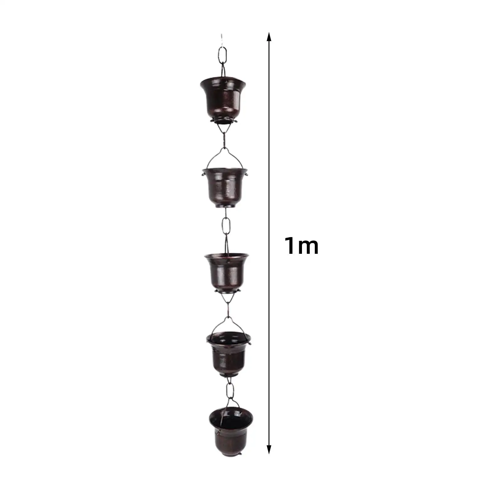 Rain Water Catcher 39.37in for Gutter Decorative Home Decor Rain Gutter Drain Rain Water Catcher 39.37in for Gutter Decorative Home Decor Rain Gutter Drain