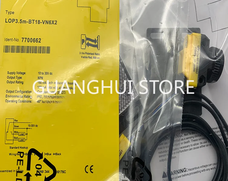 

LOP3.5M-BT18-VN6X2/VP6X2-(H1141) New Photoelectric Switch SensorIn-stock and fast delivery